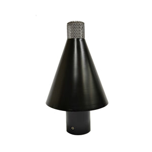 Cone Torch Head - Metal - Black Finish