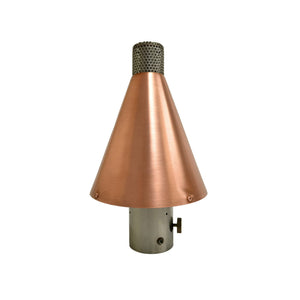 Cone Torch Head - Metal - Copper Finish