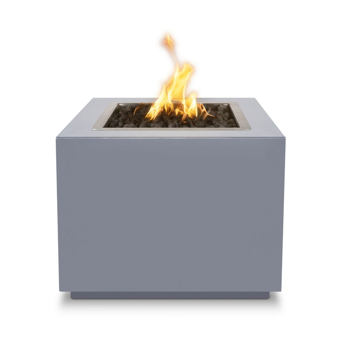 The Outdoor Plus Forma Fire Pit Powder Coated Fire Pits Gray / 30" / Match Lit