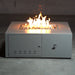 The Outdoor Plus Gallaway Metal Fire Pit - Low Profile - Stainless Steel Fire Pits