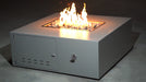 The Outdoor Plus Gallaway Metal Fire Pit - Low Profile - Stainless Steel Fire Pits