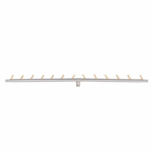 The Outdoor Plus Linear Brass / Stainless Steel Bullet Burner Burner Only 12" / Stainless Steel