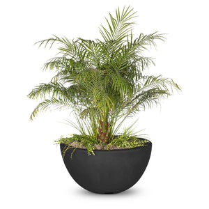 Luna GFRC Planter Bowl - Black Finish