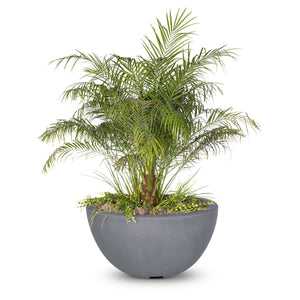 Luna GFRC Planter Bowl - Gray Finish
