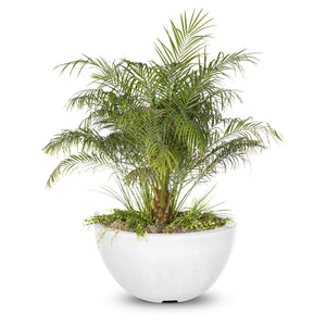 Luna GFRC Planter Bowl - White Finish