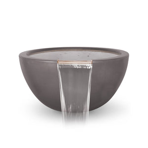 Luna Water Bowl - Chestnut Finish