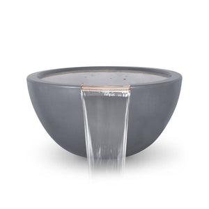 Luna Water Bowl - Gray Finish
