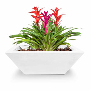 Maya Bowl- GFRC Concrete - White Finish