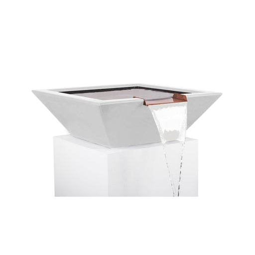 The Outdoor Plus Maya Water Bowl - GFRC Concrete Water Bowl White / 24"