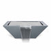 The Outdoor Plus Maya Water Bowl - Metal Powder Coated Water Bowl Gray / 24"