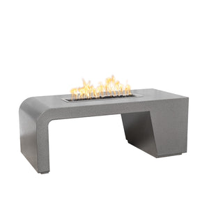 Maywood Metal Fire Pit - Silver Vein Finish