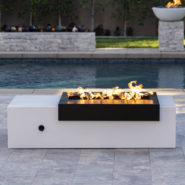 The Outdoor Plus Moonstone Fire Pit - Black & White Collection Fire Pits