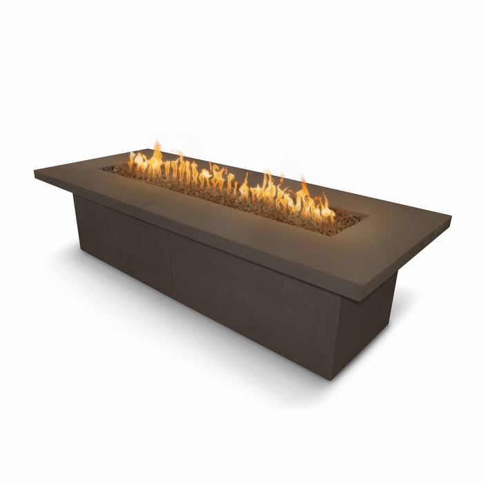 The Outdoor Plus Newport Fire Table - Hammered Copper Fire Table