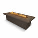 The Outdoor Plus Newport Fire Table - Hammered Copper Fire Table