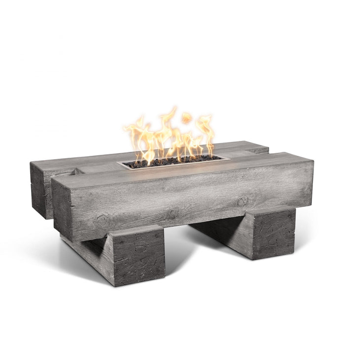 The Outdoor Plus Palo Fire Pit Fire Pits Ivory / 48" / Match Lit