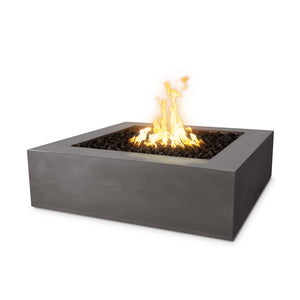 Quad Concrete Fire Pit - Chestnut Finish