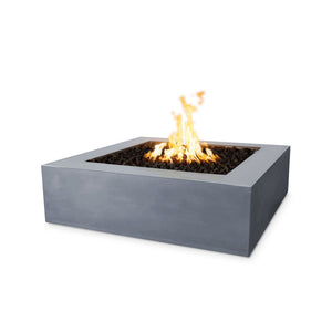 Quad Concrete Fire Pit - Gray Finish