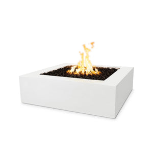 Quad Concrete Fire Pit - White Finish