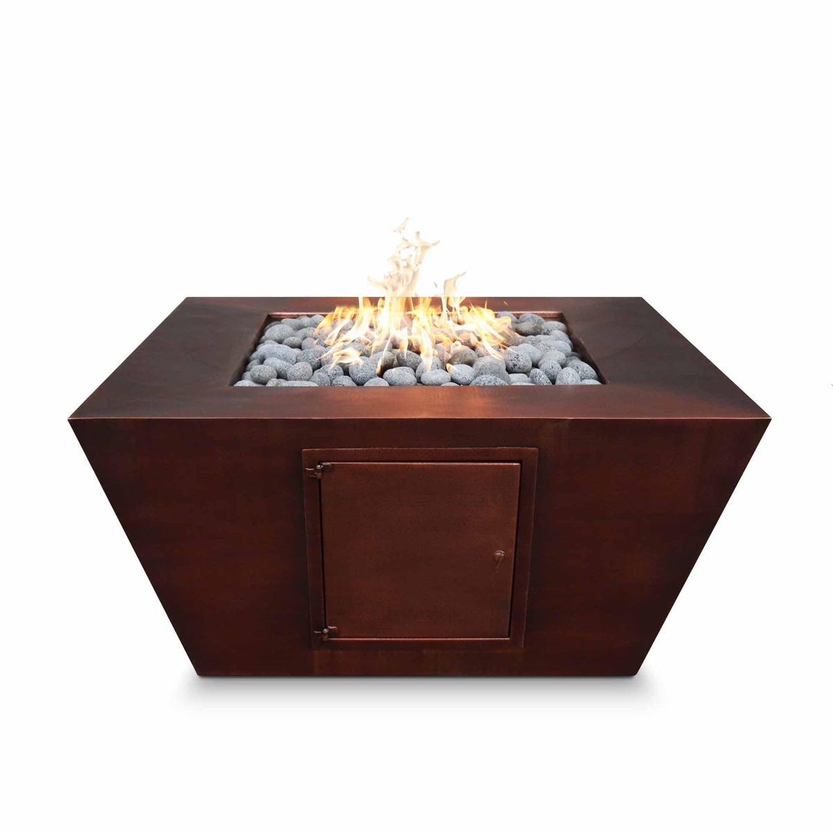 Redan Fire Pit - Hammered Copper — Dawson