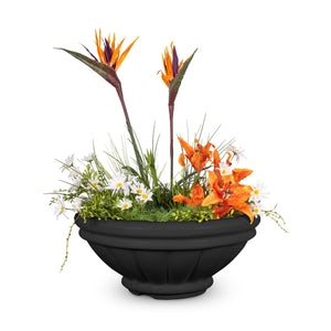 Roma GFRC- Planter Bowl - Black Finish