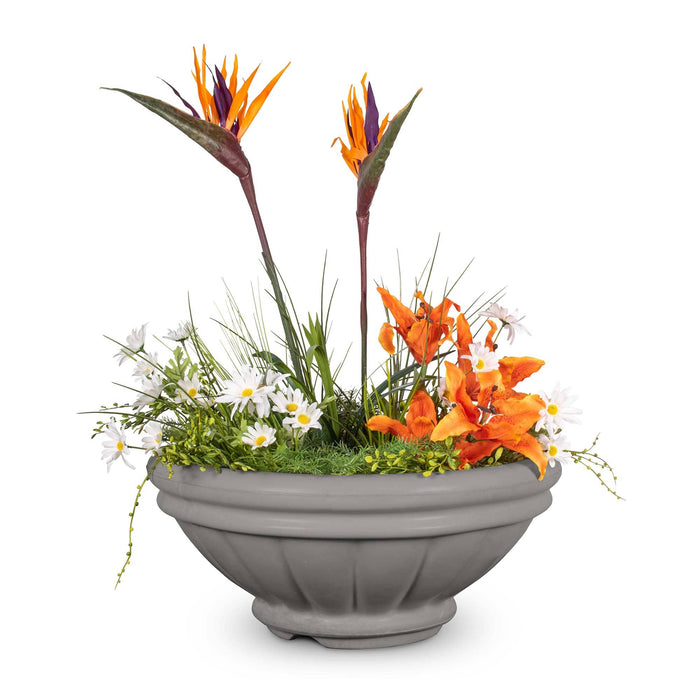 The Outdoor Plus Roma GFRC- Planter Bowl Planter Bowl Natural Gray / 24"
