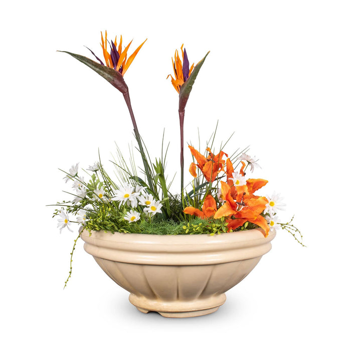 The Outdoor Plus Roma GFRC- Planter Bowl Planter Bowl Vanilla / 24"