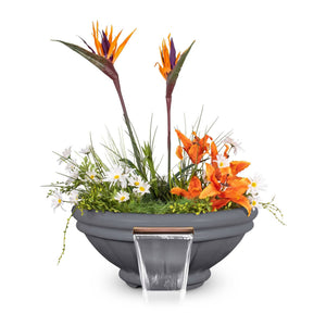 Roma GFRC - Planter & Water Bowl - Gray Finish