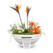 The Outdoor Plus Roma GFRC - Planter & Water Bowl Planter & Water Bowl White / 24"