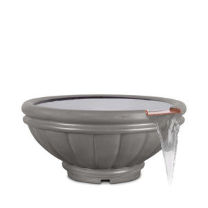 Roma GFRC- Water Bowl - Natural Gray Finish