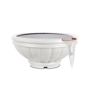 Roma GFRC- Water Bowl - White Finish
