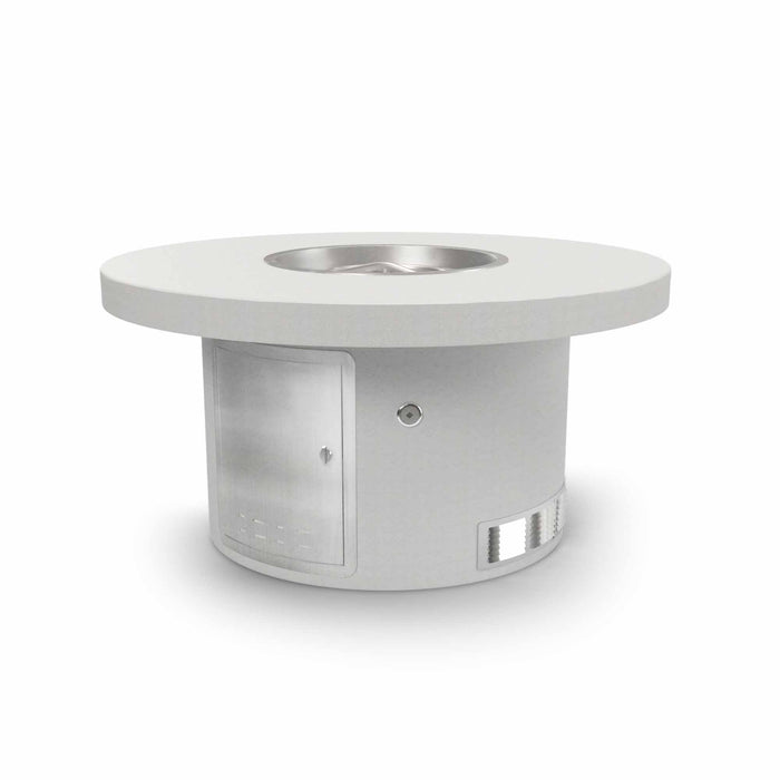 The Outdoor Plus Round Ready-To-Finish Table Fire Table 48" x 24" / Match Lit / Natural Gas