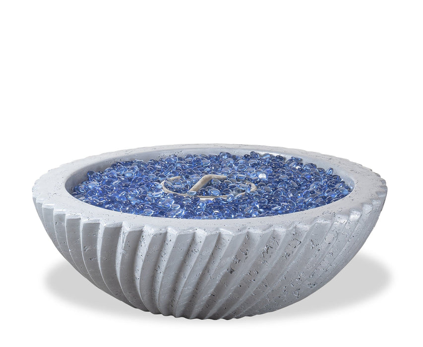 The Outdoor Plus Sedona 2.0 Fire Bowl - GFRC Concrete Fire Bowl