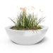 The Outdoor Plus Sedona Planter Bowl- Metal Powder Coat Planter Bowl White / 27"