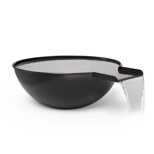 The Outdoor Plus Sedona Water Bowl - Metal Powder Coat Water Bowl Black / 27"