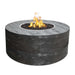 The Outdoor Plus Sequoia Wood Grain Fire Pit - 16" Tall Fire Pits Ebony / 42" / Match Lit