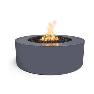Unity Powder Coat Steel Fire Pit - Gray Finish