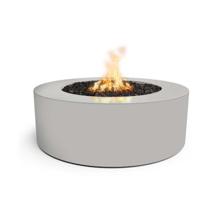 Unity Powder Coat Steel Fire Pit - Pewter Finish