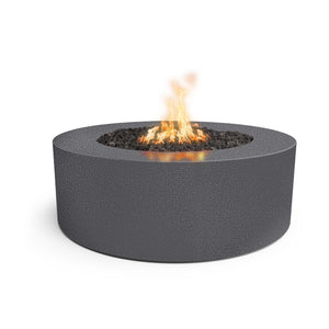Unity Powder Coat Steel Fire Pit - Silver Vein Finish