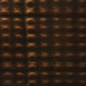 Uxmal Fire Pillar - Metal Collection - Copper Finish