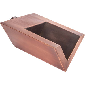 V-Shaped Scupper - Material - Copper