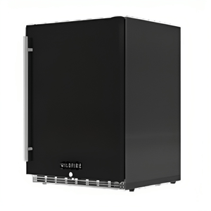 Wildfire 24" Black Stainless Steel Fridge Sleeve
