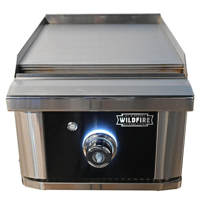 Wildfire Ranch Pro 15" Side Griddle Black Stainless Steel