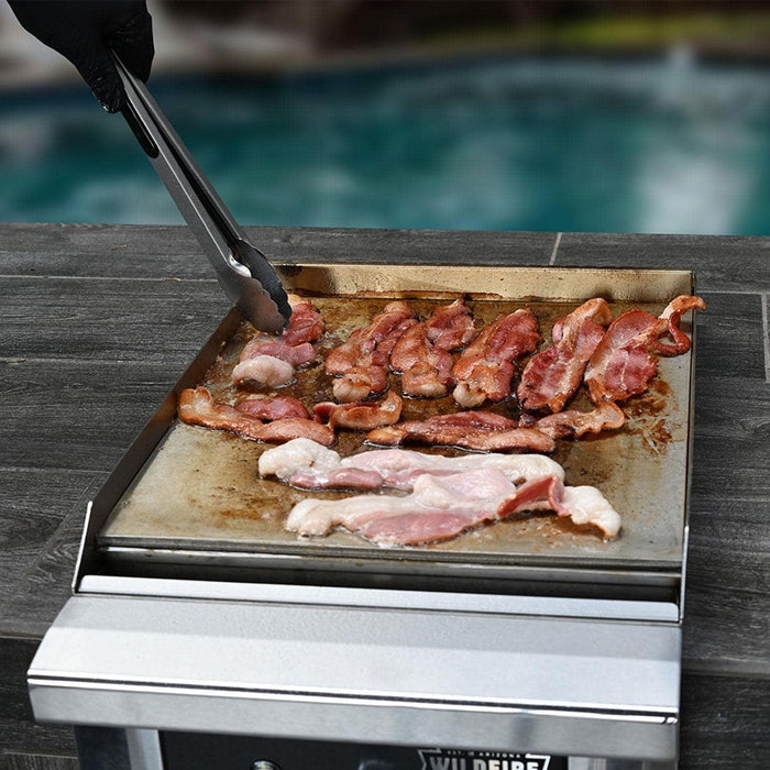 Wildfire Ranch Pro 15" Side Griddle Black Stainless Steel