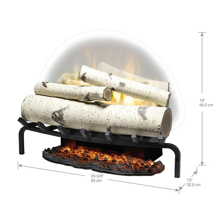 Dimplex Revillusion® 25" Plug-In Birch Log Set
