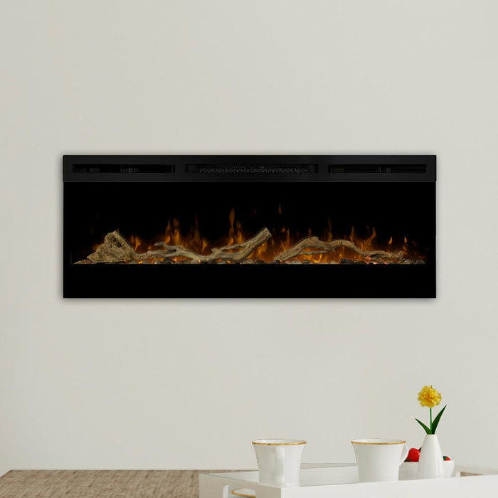 Dimplex Driftwood Log Set and River Rock for 50" Linear Fireplace