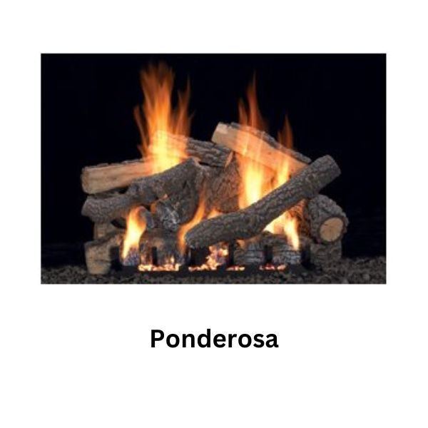 Empire 36 Inch Breckenridge Deluxe Vent Free Fireplace - Louvered Gas Firebox with Refractory Liner