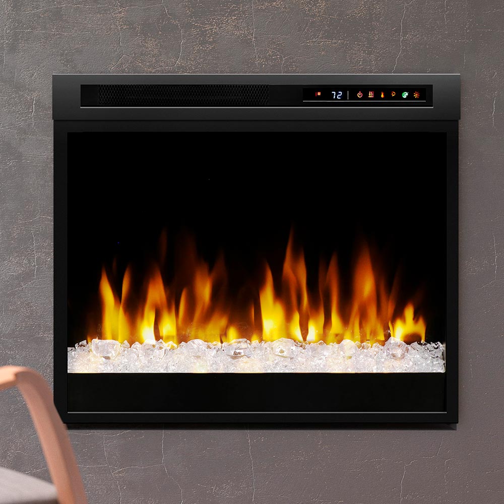 Dimplex Inv20 Dimplex Nova 28-In Multi-Fire XHD Contemporary Electric Fireplace Inse ...