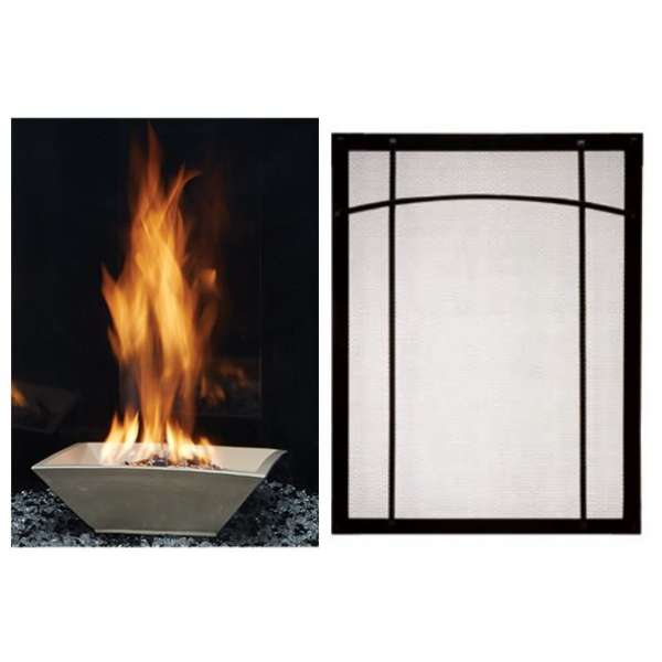 Empire Forest Hills 27 Portrait Style Contemporary Direct Vent Gas Fireplace - DVLL27