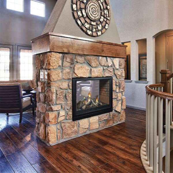 Empire Tahoe Premium 36 Multi-Sided Clean Face Direct Vent Gas Fireplace - DVCP36